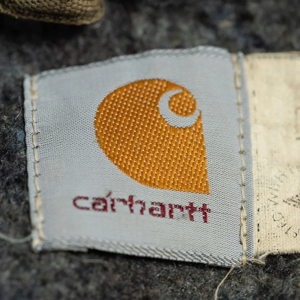 Vintage Carhartt Blanket-lined Chore Coat, Weathered CB1082, Men’s‎ XL, Brown